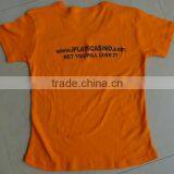 Guangzhou Manufacturer V Neck T-shirt Custom Advertising t Shirt thumbnail-2