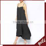 Cheap Spaghetti Strap Black Wholesale Summer Dresses thumbnail-1
