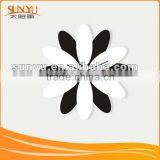 Black And White Acrylic Wall Clock thumbnail-1