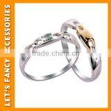 High Quality 925 Sterling Silver Ring Wedding Jewelry Clear Wedding Ring PGRG0084 thumbnail-4