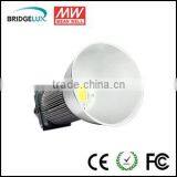 round high bay led Bisu 220w led high bay light housing Bridgelux led Mean Well driver