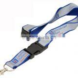 High Quality Blue Lanyards With Reflective Color, Customized Neck Lanyards thumbnail-1