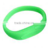 2014 New Product Wholesale Usb Flash Drive Wristband Usb Silicone Bracelet Free Samples Made in China thumbnail-1