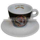 Cappuccino Cup Gran Crema black coffee