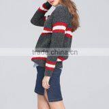 OEM Service Computer Knitted Pullover Adults Autumn Winter Varsity Sweater Women thumbnail-2