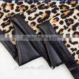 Ladies Animal Printing Leather Leggings Pants thumbnail-3