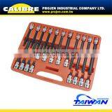 CALIBRE 26PC 1/2"Dr Ribe Profile Bit Set