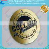 Brass Furniture Plate With Adhesive , Metal Labels Quality Choice thumbnail-3