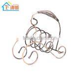 Wholesale Fashionable Home Decoration Metal Wine Holder thumbnail-3