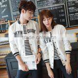 2016 New Fashion Young Men and Women Couples Outfit Korea Style Print Coat Outware Jackets OEM thumbnail-1