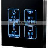 Orbita Touch Screen Type Wall Switch for Hotel Room System