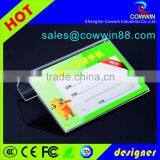 Decorative Crystal Plexiglass Acrylic Clear Makeup Organizer thumbnail-3