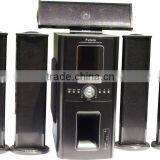 5.1 home theater speaker box with usb sd fm