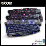 Original and Professional Ultra-thin Waterproof Gaming Keyboard and Mouse----LK611---shenzhen Ricom