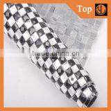 convenient glue rim clear iron-on rhinestone mesh for garment