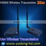 UAV hdmi wireless transmitter and receiver 2km