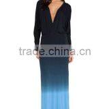 Women Gowns Black Blue New Dye Evening Dress Gowns China Online Shopping Dress Wholesale thumbnail-3