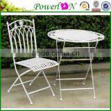 Antique Metal Folding Outdoor Patio Furniture thumbnail-3