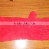 A..F.JAY WELDING GLOVES LINED RED thumbnail-1