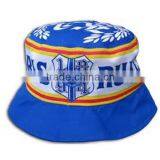 100% Polyester Cheap Blank Bucket Hat With String Wholesales thumbnail-1