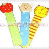 2014 animal head children wooden bookmark