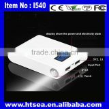 Daily used 5600mah external battery pack with LCD screen