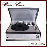 Rain Lane Radio Turntable Built In Speakers lp Vinyl Record Player thumbnail-1