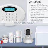 Hot Sale Touch Screen Bluetooth WirelessGSM Home Alarm System With APP SOS and SMS Low Battery Alert, CE RoHS (GS-M3GB) thumbnail-2
