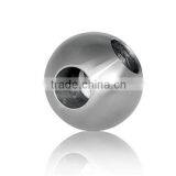 Stainless Steel Railing Handrail 90 Degree Corner TWO WAY End Ball thumbnail-1