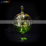 Gradually Changing Color Glass Storage Jar