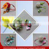 Colorful Earphones For Mobile,Flat Cable Earphone. thumbnail-6