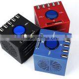 5 Ports Stereo Shaped USB 2.0 Hub With Speaker thumbnail-2