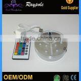 Wholesale 10 cm Under Vase Light LED Base For Event Decoration thumbnail-5