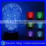 Double Faced Man 3D Night Light Creative Christmas Gift Led Night Light Vision 3D Night Light thumbnail-3