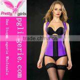 Latex Vest Girdle Shapewear and Latex Waist Cincher Vest thumbnail-4