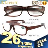 New Hot Selling Classic Cheap High Quantity Plastic Reading Glasses 43SL3-2014