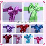 2016 Hot Sale Base Satin Chair Sash Wholesale in China Customization Accepted thumbnail-3