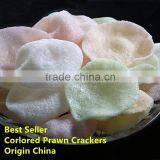 Colored Prawn Cracker With Crispy Delicious Taste Hot Sellers in Asian Countries