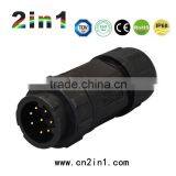 SK19-8P IP67 Soldering Electric Cable Wire Waterproof Connector thumbnail-3