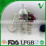 Hot Sale Round Shape Clear Empty Plastic Water Bottles With Food Grade