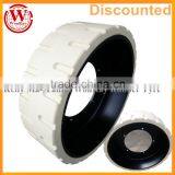 New Design White Color Lawnmowers Cars Trailers Tractors Solid Rubber Tires 410x130 for Sale thumbnail-1