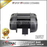 5in 20W Single Row High Power ATV UTV 4x4 Powersports Heavy Duty Vehicles Farm Agriculture Equipments Led Light Bar thumbnail-4