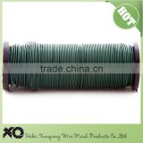 green colored garden florist wire on spool
