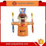 Toothpaste Squeezer Toothpaste Dispenser With Toothbrush Holder and Tooth Cup thumbnail-1