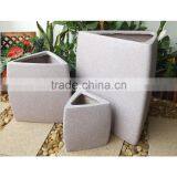 Triangle Flower Pot Outoor Flower Container for Sale thumbnail-4