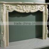 Factory Promotion Marble Fireplace Mantel thumbnail-2