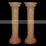 Decorative Natural Marble Roman Round Pillars