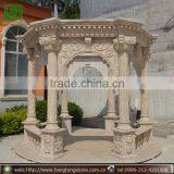 Outdoor Decorative Stone Marble Garden Gazebo thumbnail-1