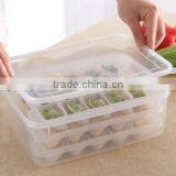 CY034 Household Article Fresh Dumpling Crisper Box Microwave Thawing Non Stick Food Tray Dumplings Preserving Box thumbnail-3