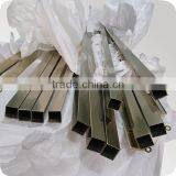 304 Golden Decorative Stainless Steel Pip Tube in Good Price thumbnail-2
